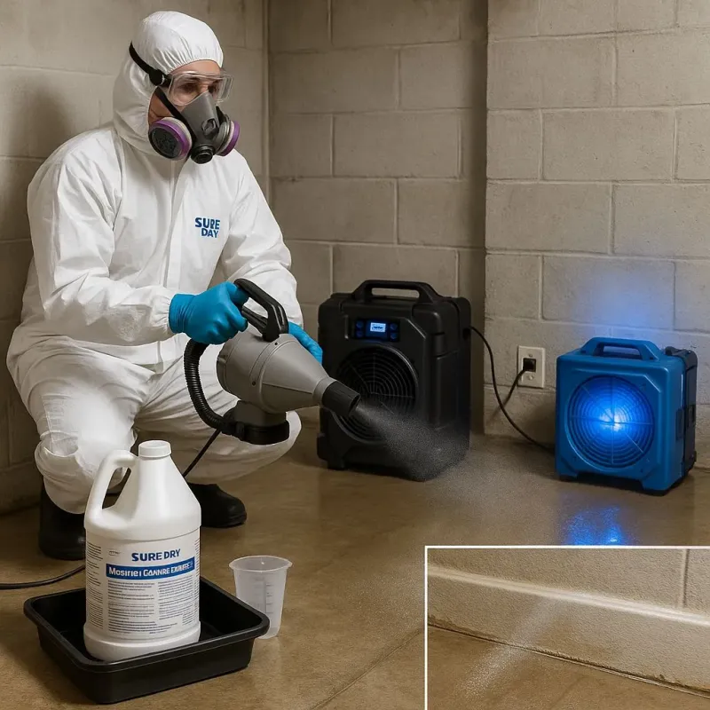 Sanitization and Odor Removal process in Fairburn, GA